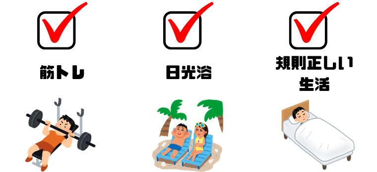 テストステロンを増やす方法